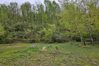 parc hermitage lormont rocher.